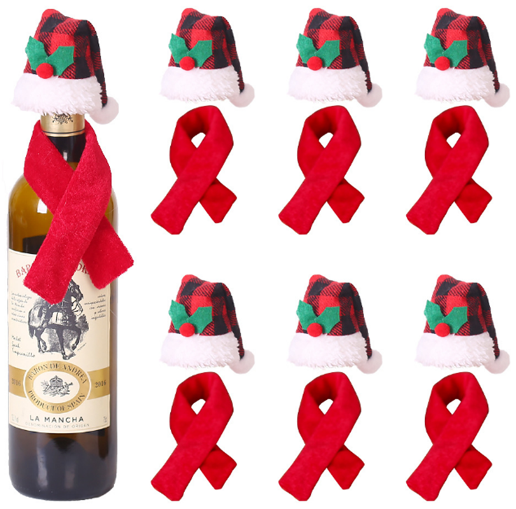 Christmas Tablecloths Placemats Gift boxes Cutlery Tissues Lights Mini hats