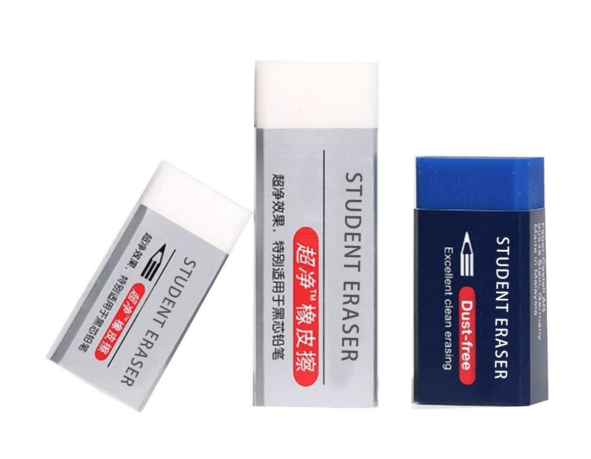 Cartoon eraser, color pencil, pencil case, Silly putty