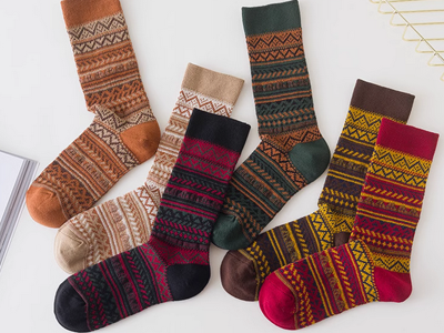 Customized cotton socks, wool socks