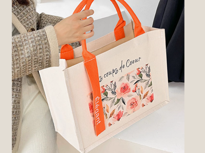 Canvas tote bag, felt tote bag