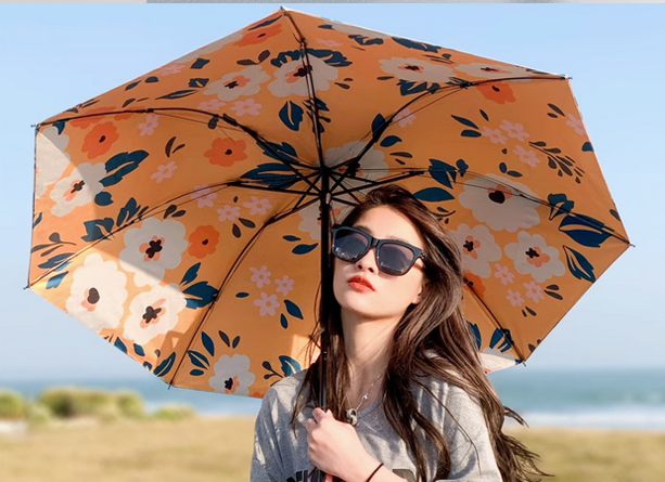 Sun protection umbrella, sun umbrella, rain and sunshine umbrella