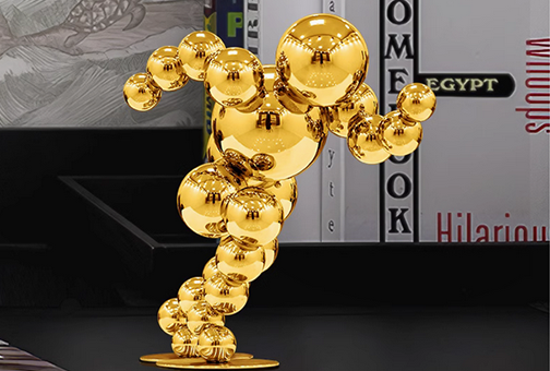 Customized tabletop decorations in a variety of styles and materials