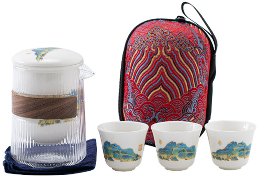 Tea set, hand brew coffee pot, kettle, water cup