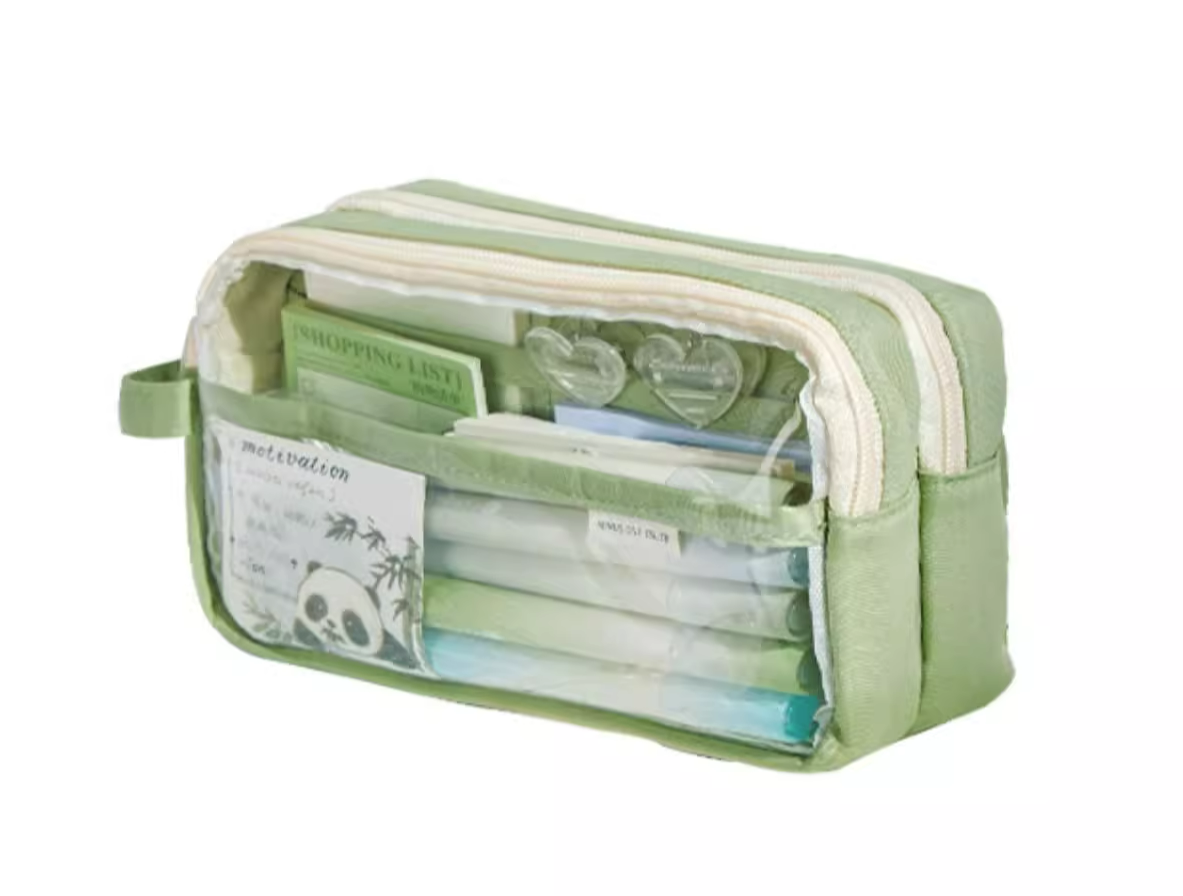 School stationery pencil bag